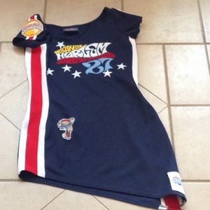 HARLEM GLOBETROTTERS Jersey Dress.     Sz M